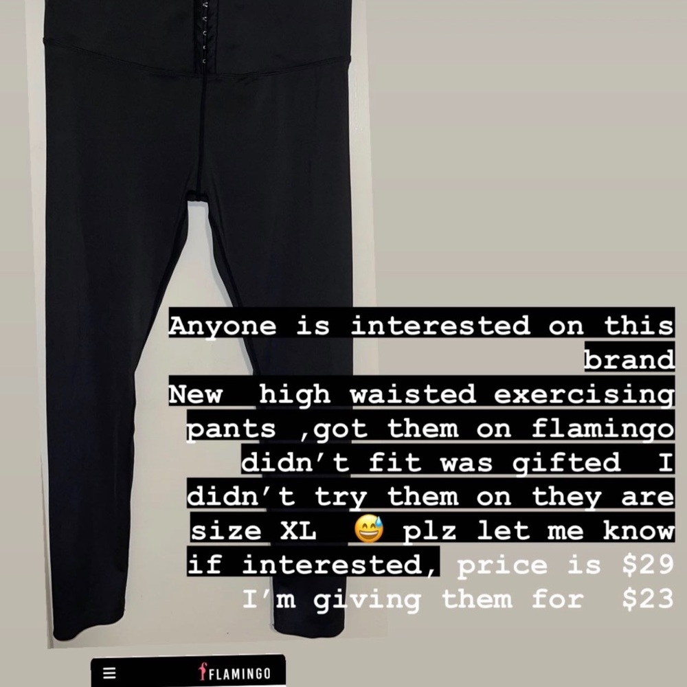 Sweat exercise pants